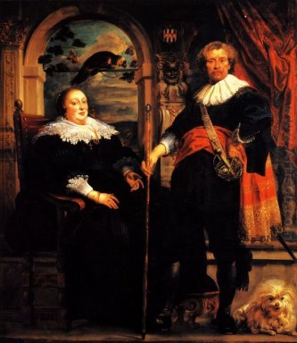 Govaert Ван Surpele и его жена 1639