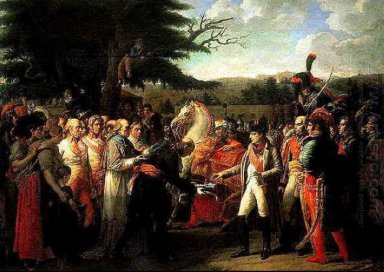 Napoleón Recibe las Claves de Viena