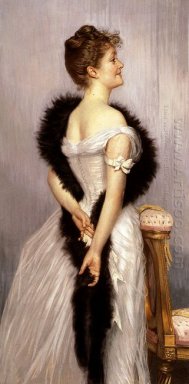 Portrait Of The Vicomtesse De Montmorand 1889