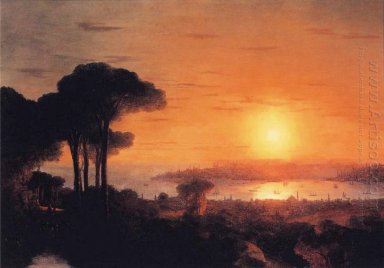 Sunset Over The Golden Horn 1866