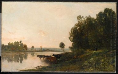 Sunrise Oevers van de Oise 1865