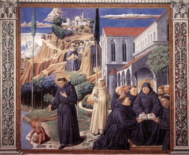 Die Parabel des Heiligen Dreifaltigkeit und der Besuch der Mönch