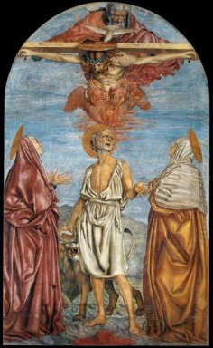 Holy Trinity with St. Jerome