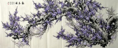 Plum Blossom - peinture chinoise