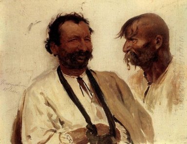 Два украинских крестьян 1880