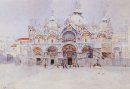 Veneti San Marcoplein S Basiliek 1884