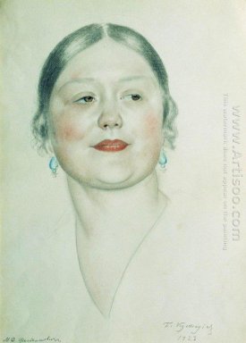 Portrait Of M D Chostakovitch 1923