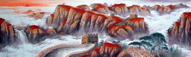 Grande Muraille - Peinture chinoise