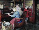 Los niños en el piano