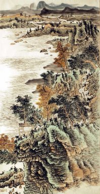 Montagne et de l\'eau - peinture chinoise