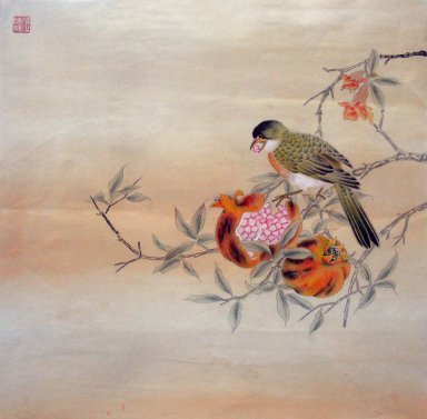 Uccelli - Pittura cinese
