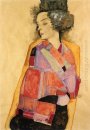 le rêveur Gerti Schiele 1911