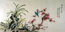 Oiseaux et fleurs - Peinture chinoise