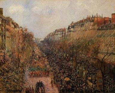 Boulevard Montmartre mardi gras 1897