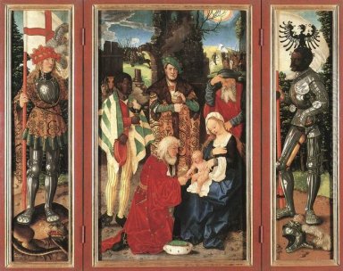 Tillbedjan av magina 1507