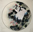 Crane - Peinture chinoise