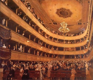 The Old Burgtheater 1889