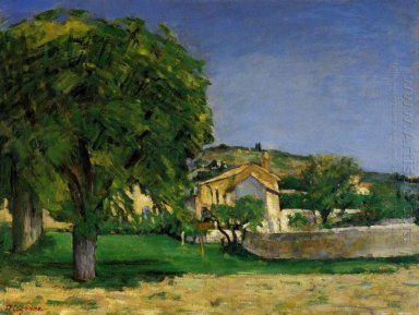 Chestnut Trees And Farmstead Of Jas De Bouffin 1876