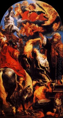 O martírio de St Apollonia 1628