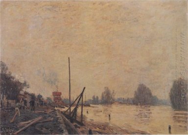 o Seine em Suresnes 1880