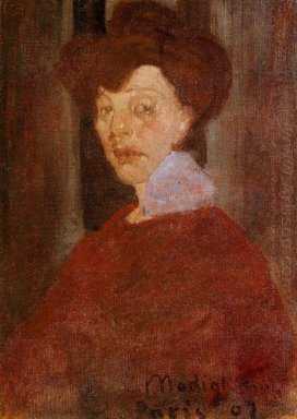 retrato de una mujer 1907