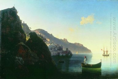Kusten vid Amalfi 1841