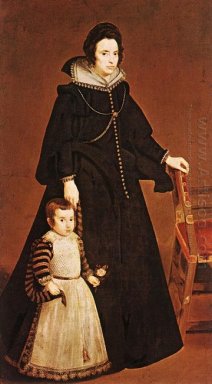 Doña Antonia De Ipeñarrieta Y Galdos Y Su Hijo