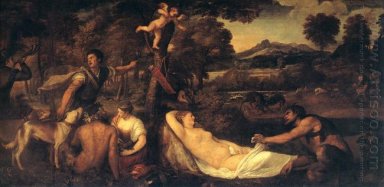 Юпитер и Anthiope (Пардо-Венера) 1540-42