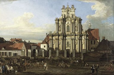 Visitationist Igreja Em Varsóvia 1780