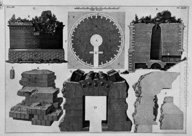 Die Antiken T 3 Platten L-Plan und Konstruktionsdetails