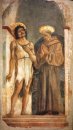 Johannes Döparen och St Francis av Assisi