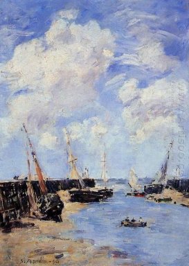 Trouville O Jettys Low Tide 1894