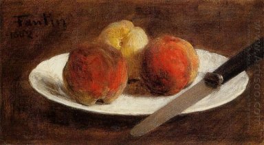 Teller mit Peaches 1862