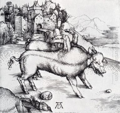 monströse Schwein von Landser 1496