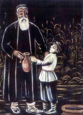 Le fermier et son petit-1908