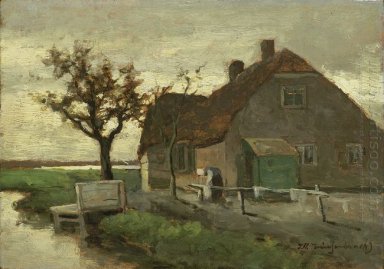 Farmhouse on a canal