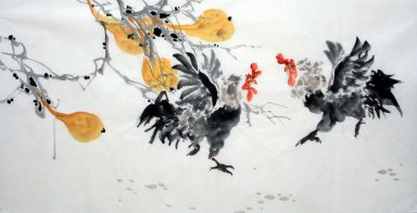 Chicken & Groud - Pintura Chinesa