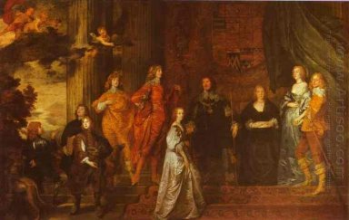 Philip 4e comte de Pembroke et de sa famille