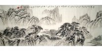 Montagnes - Peinture chinoise