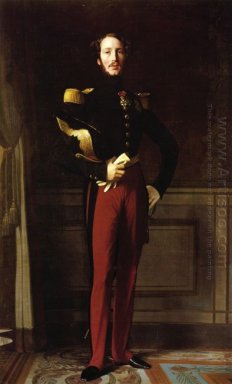 Portret van Ferdinand Philippe Hertog van Orleans