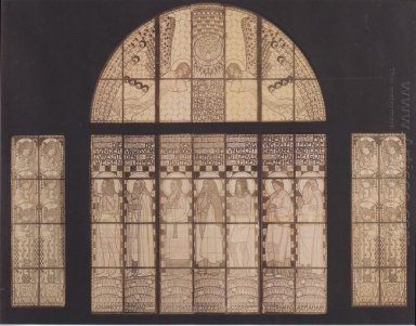 Kirche Am Steinhof Drawing Of Western Fenster