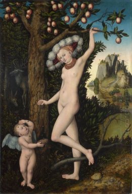 Cupid reclamando com Venus