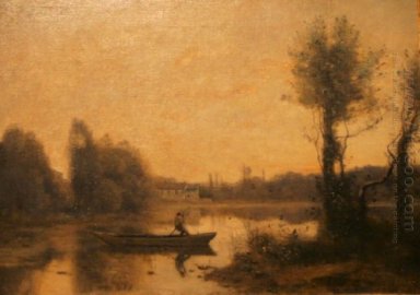 The Pond At Ville D Avray 1860