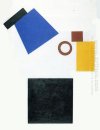 Suprematisme Tweedimensionale Zelfportret 1915 1