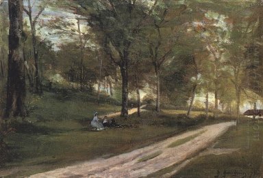 Nella foresta di Saint Cloud II 1873