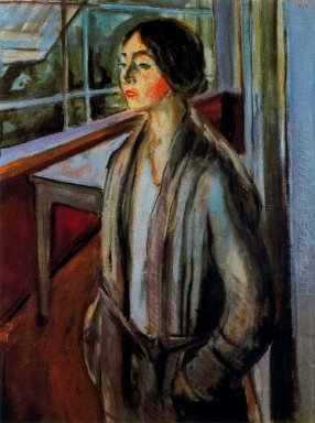 Mujer en la terraza 1924