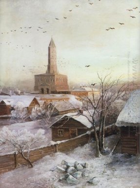 Frühjahr Hochwasser 1868