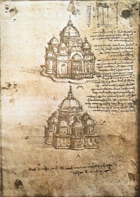 Studi di progettazione di edifici centrali 1480