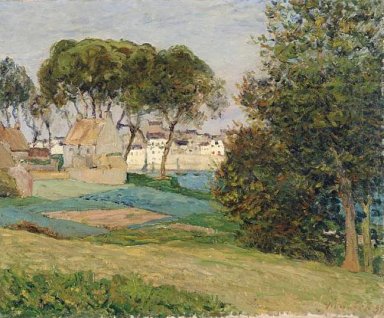 Douarnenez oktober Landscape 1896