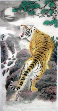 Tiger - Peinture chinoise